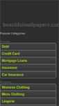 Mobile Screenshot of beautifulwallpapers.com
